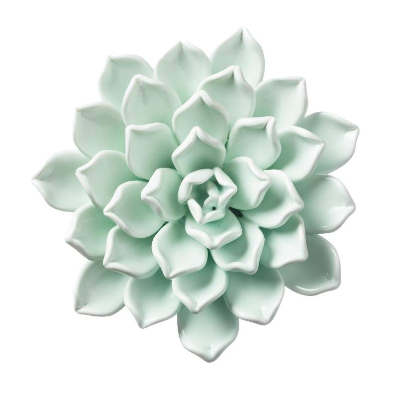 Ceramic Wall Flowers, 6